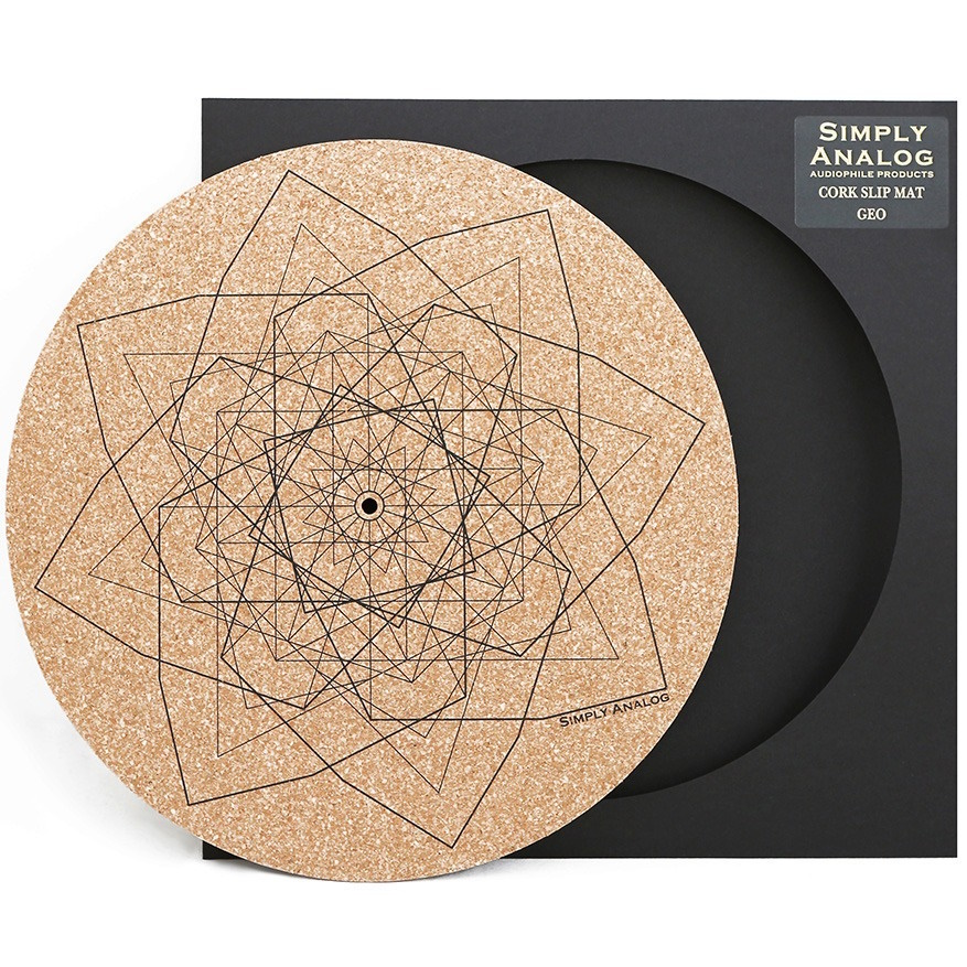 Слипмат Simply Analog (SACS007) Cork Slip Mat Geo