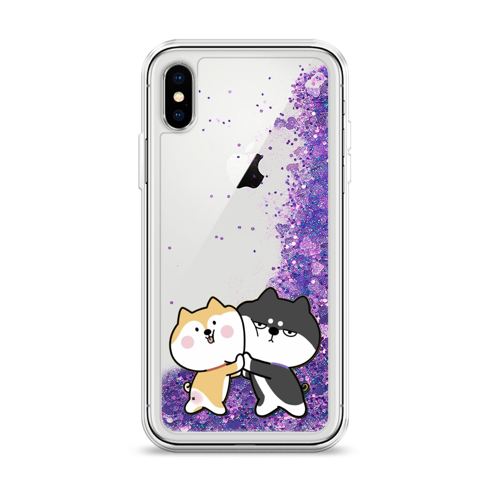 

Чехол Awog на Apple iPhone XS (10S) / Айфон XS (10S) "Обнимашки акита", Разноцветный, 11892-1