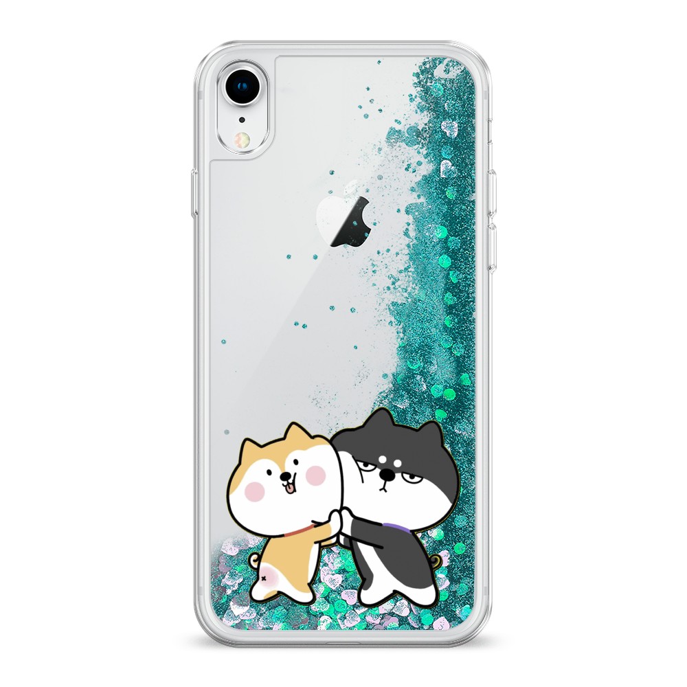 

Чехол Awog на Apple iPhone XR (10R) / Айфон XR (10R) "Обнимашки акита", Разноцветный, 12095-1