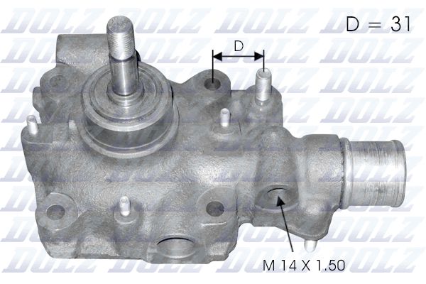 фото Водяная помпа dolz b114