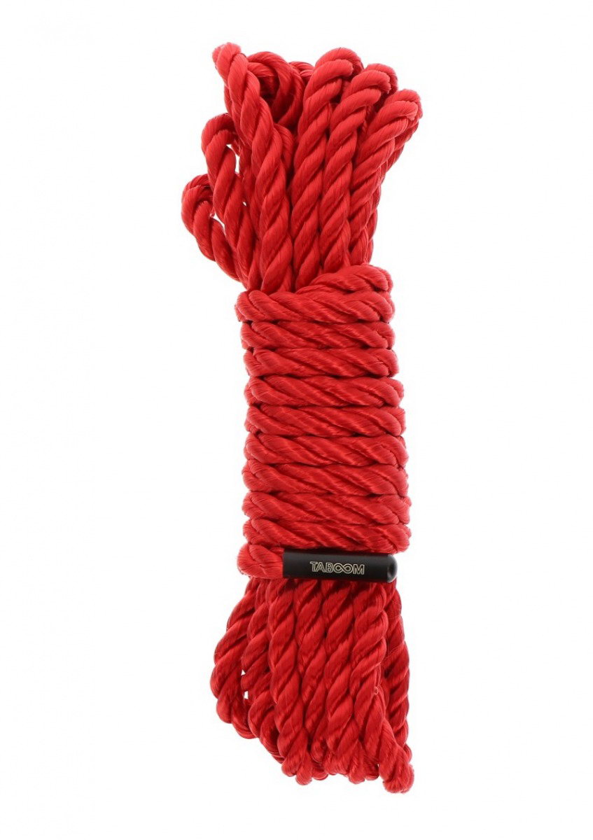 Веревка для связывания Taboom Bondage Rope красная 5 meter 7 mm