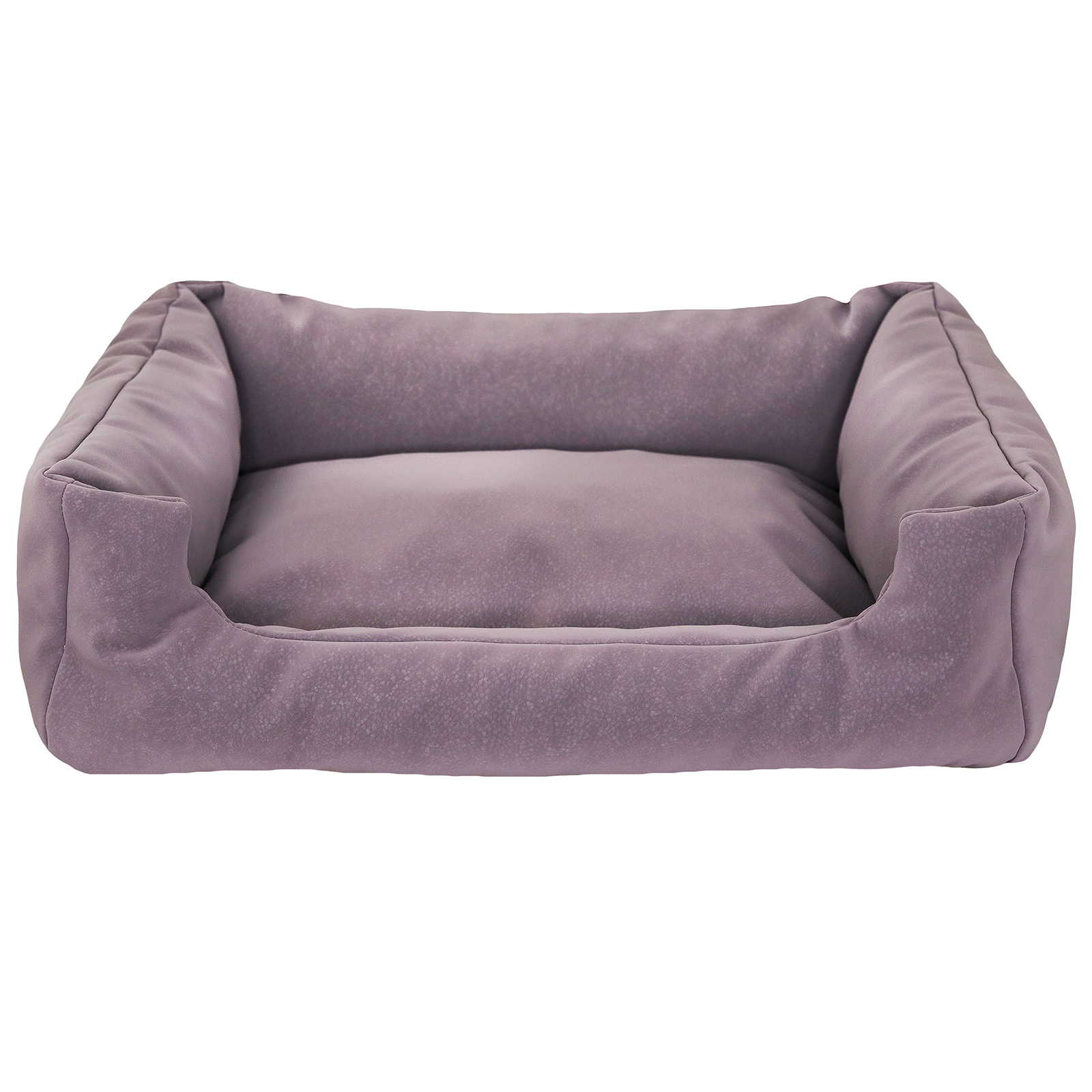 Лежанка для животных, для собак Не Один Дома Maxwell Lux, фиолетовый, 54х42х18 см