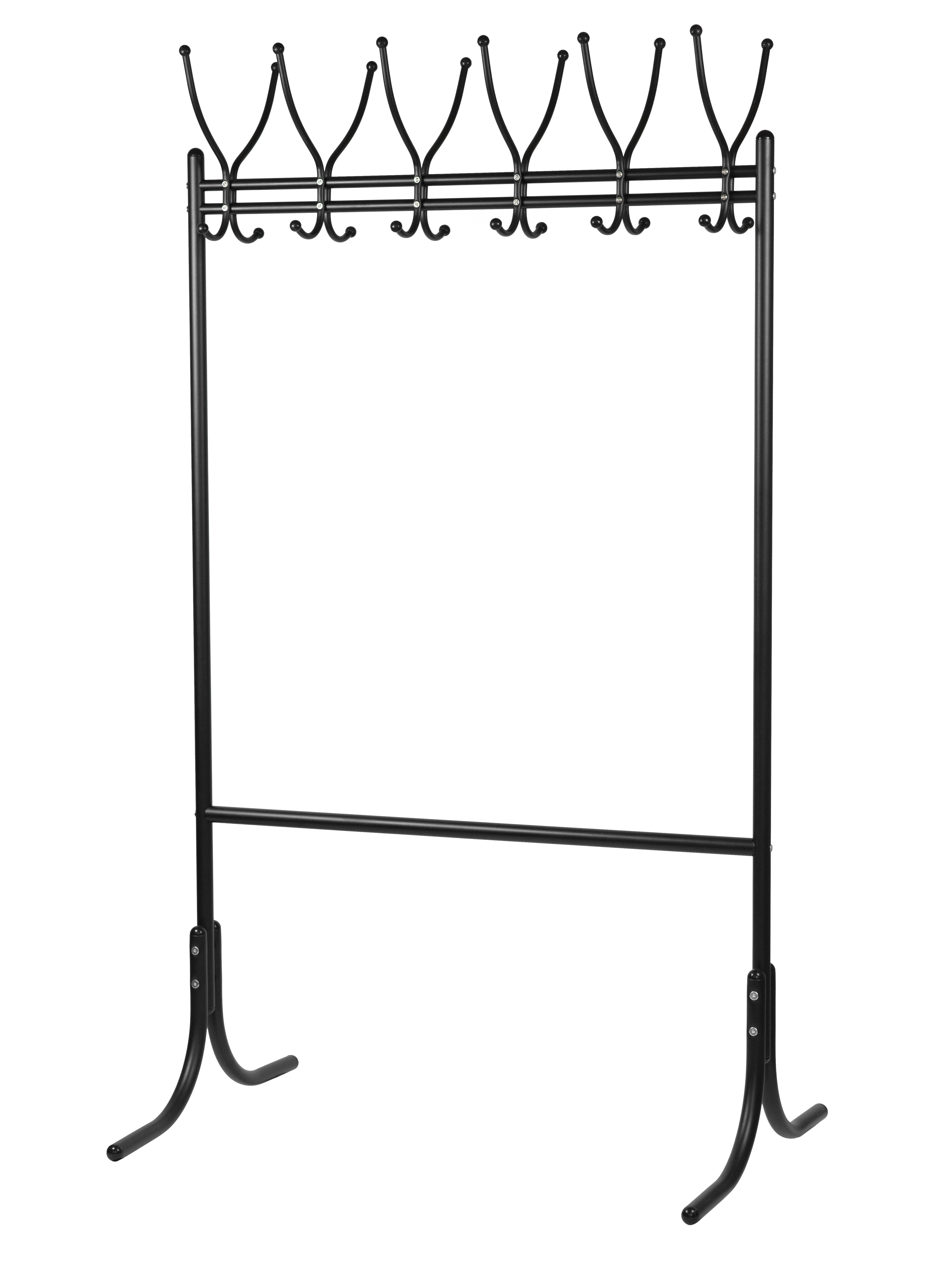 Вешалка Мебелик напольная М 11 Черный