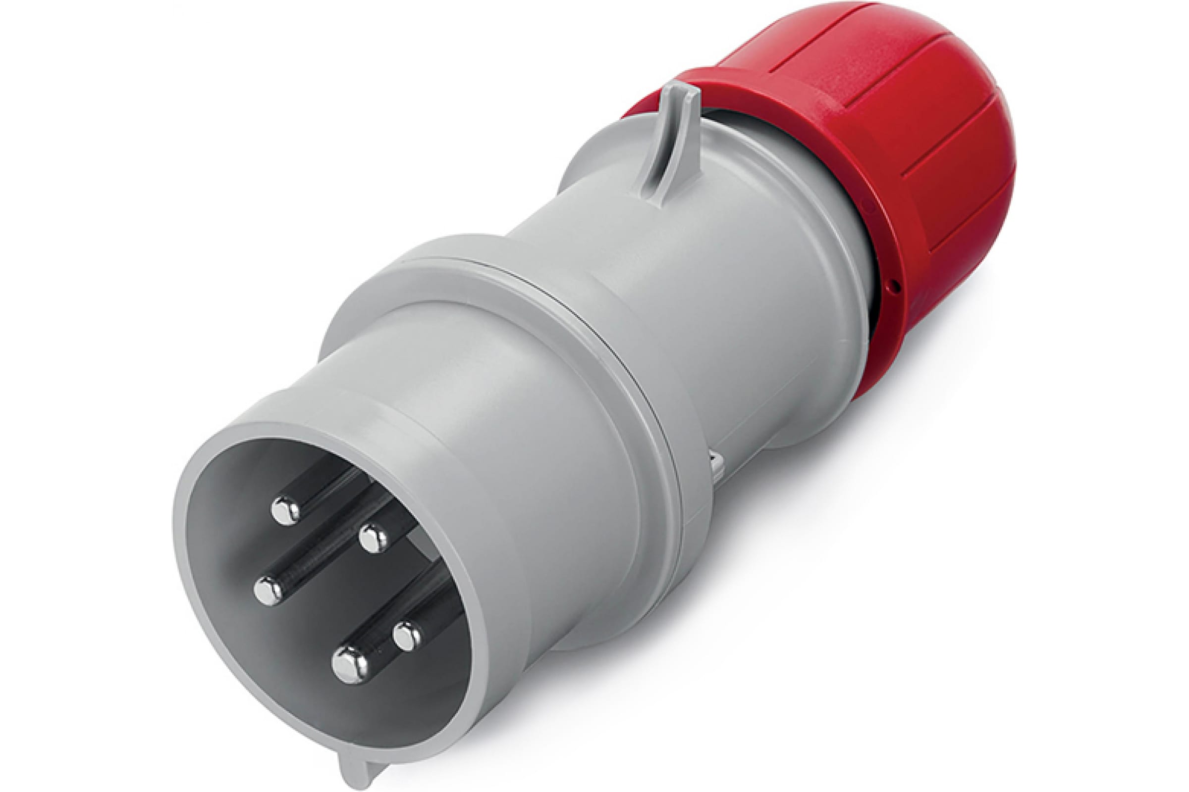 

Вилка эл. каб. 32А 3P+E+N 400В IP44 DKC DIS2133237, Красный