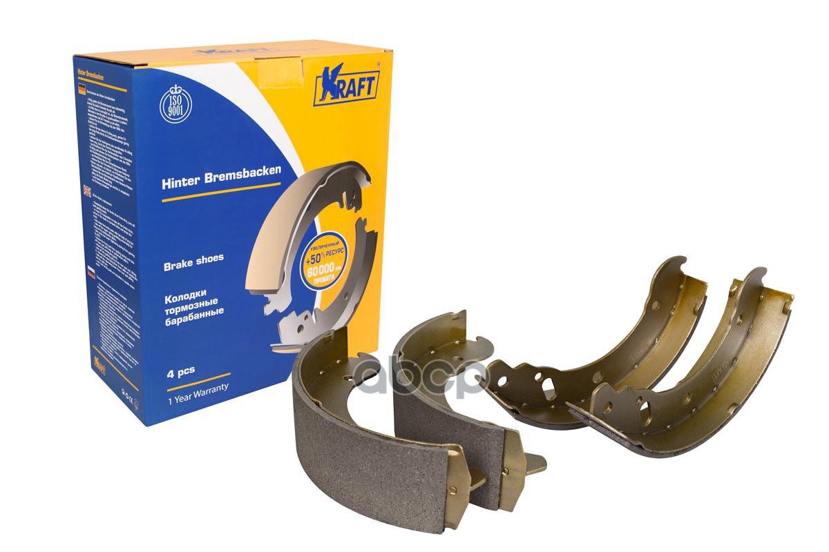 

"Колодки Тормозные Барабанные Газ 3302" Kraft арт. KT091358