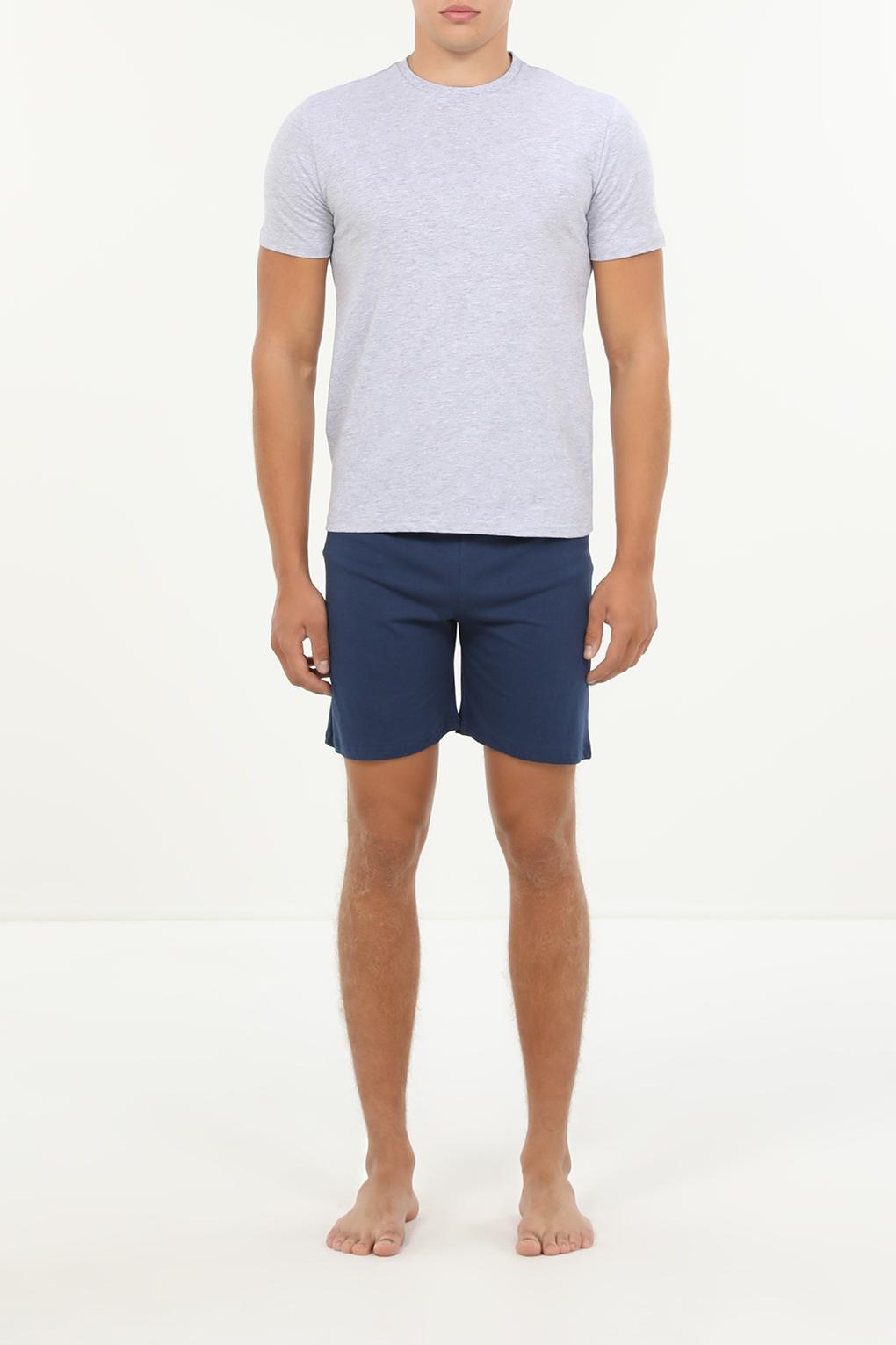 

Пижама мужская OVS 2069245 серая L, Серый, 2069245