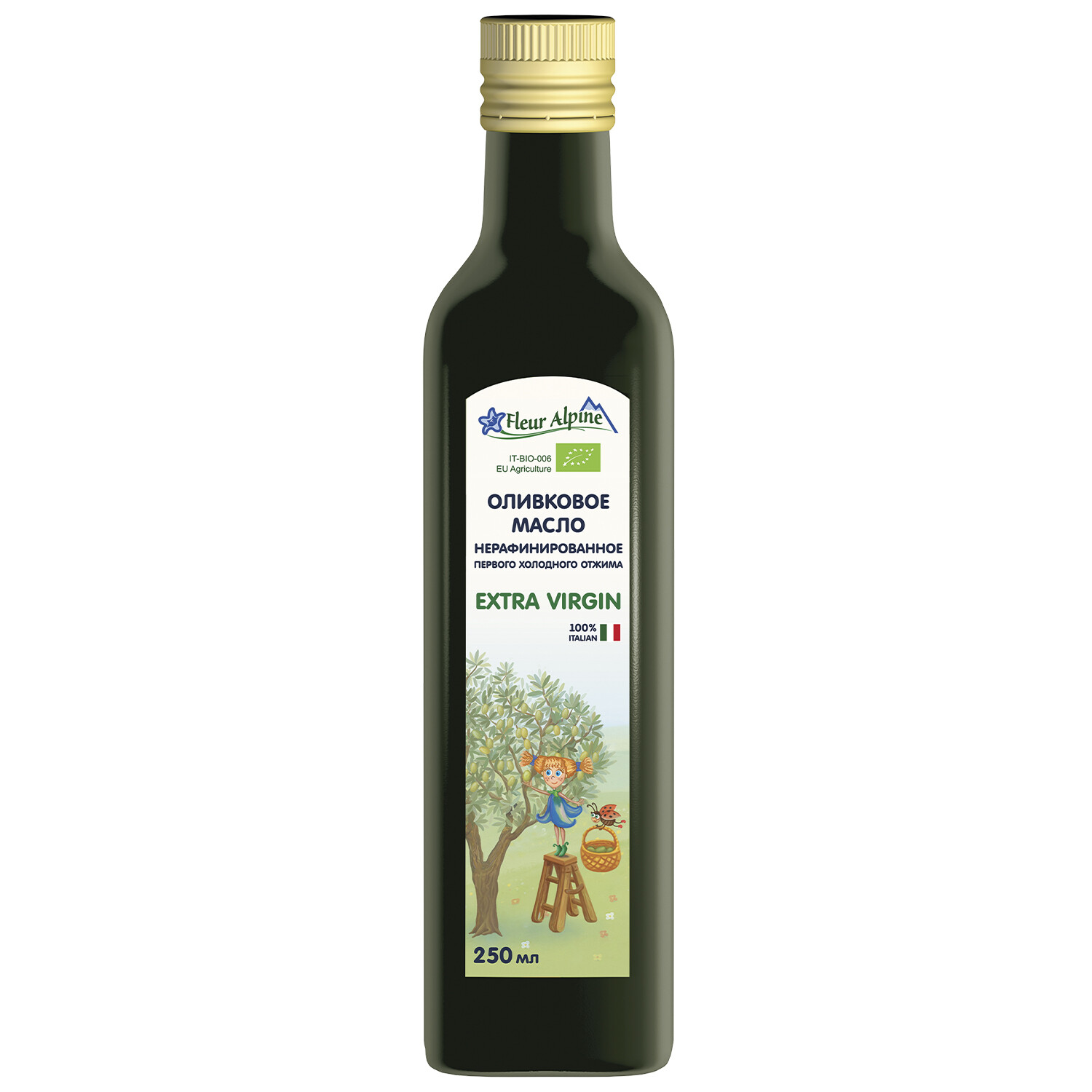 Масло оливковое Fleur Alpine Extra Virgin Organic 250 мл