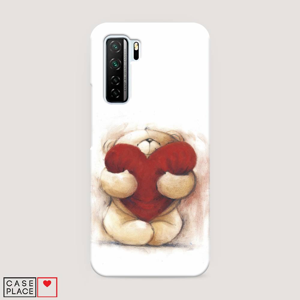 

Чехол Awog "Мишка с сердцем 1" для Huawei Nova 7 SE, 6102920-5