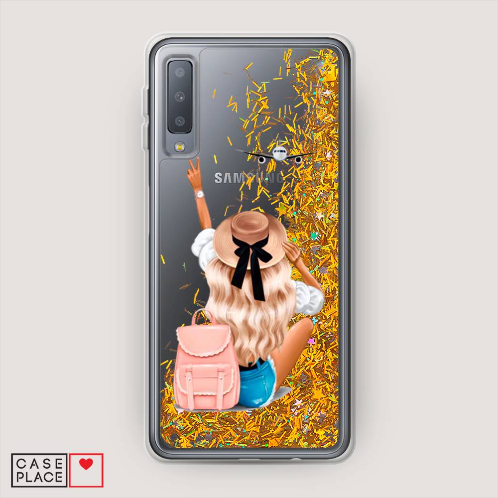 

Чехол Awog "Автостопом самолетом" для Samsung Galaxy A7 2018, 26790-1