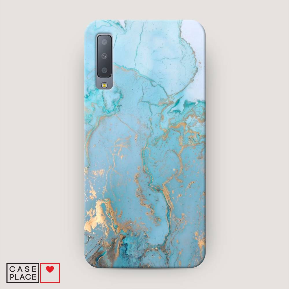 

Чехол Awog "Голубой мрамор рисунок" для Samsung Galaxy A7 2018, 26720-2