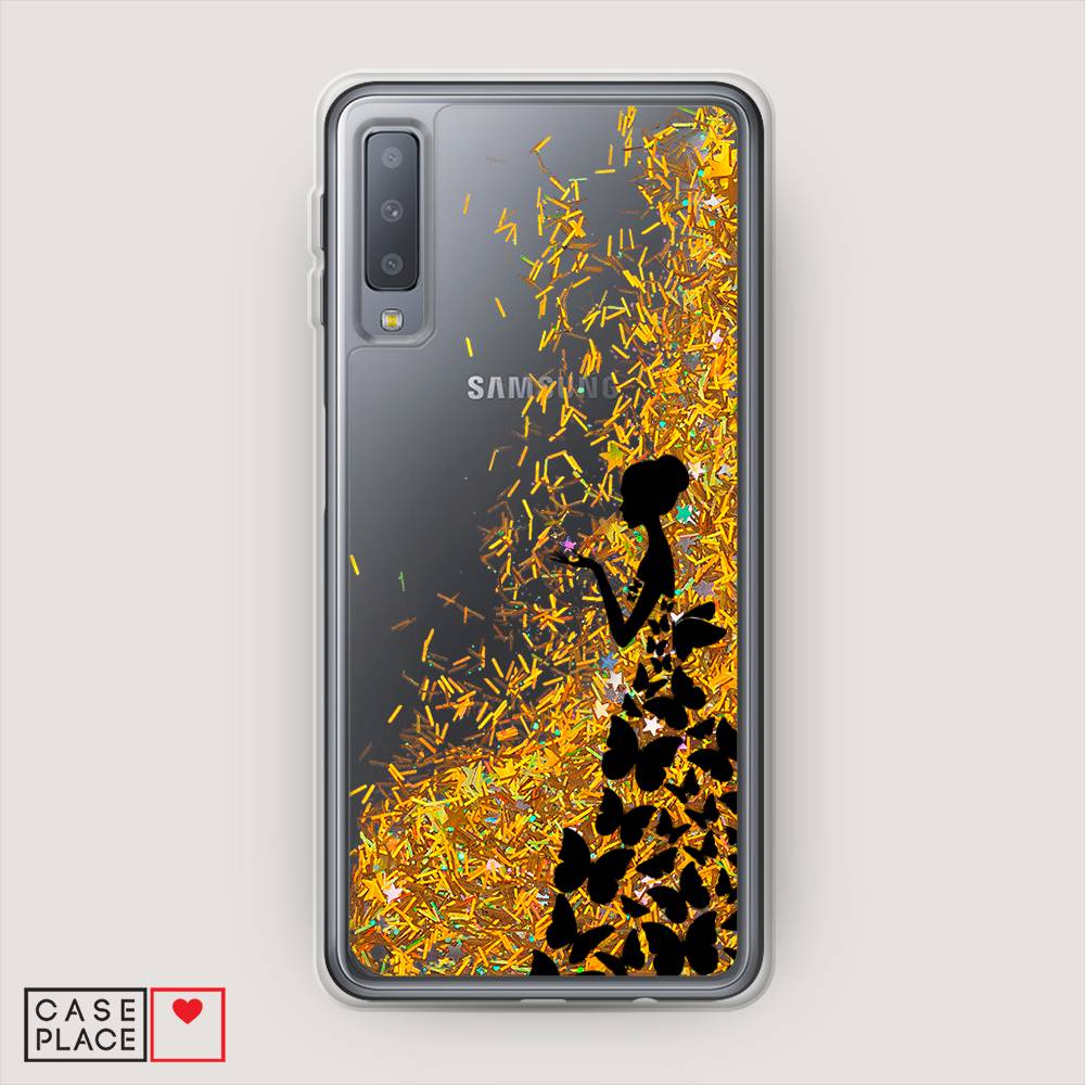 

Чехол Awog "Дама в бабочках" для Samsung Galaxy A7 2018, 26790-1
