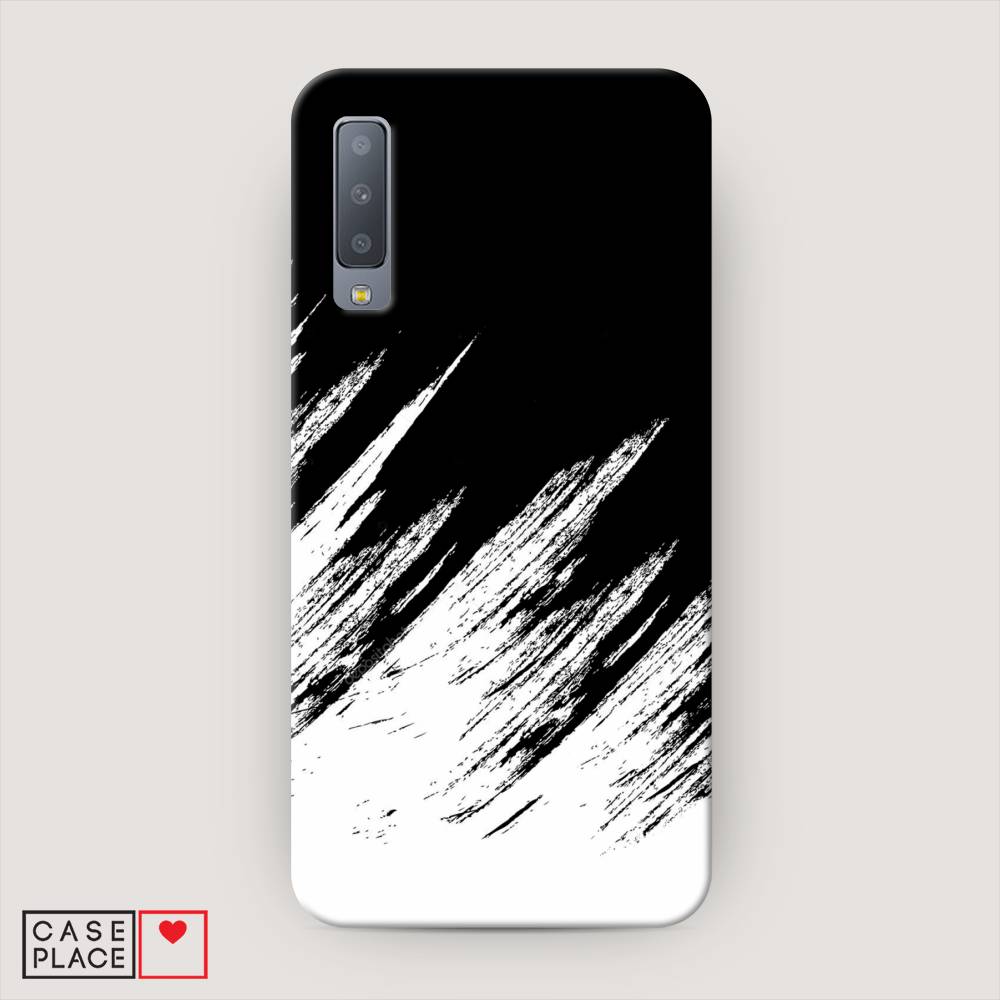 

Чехол Awog "Черно белые брызги" для Samsung Galaxy A7 2018, 26720-2