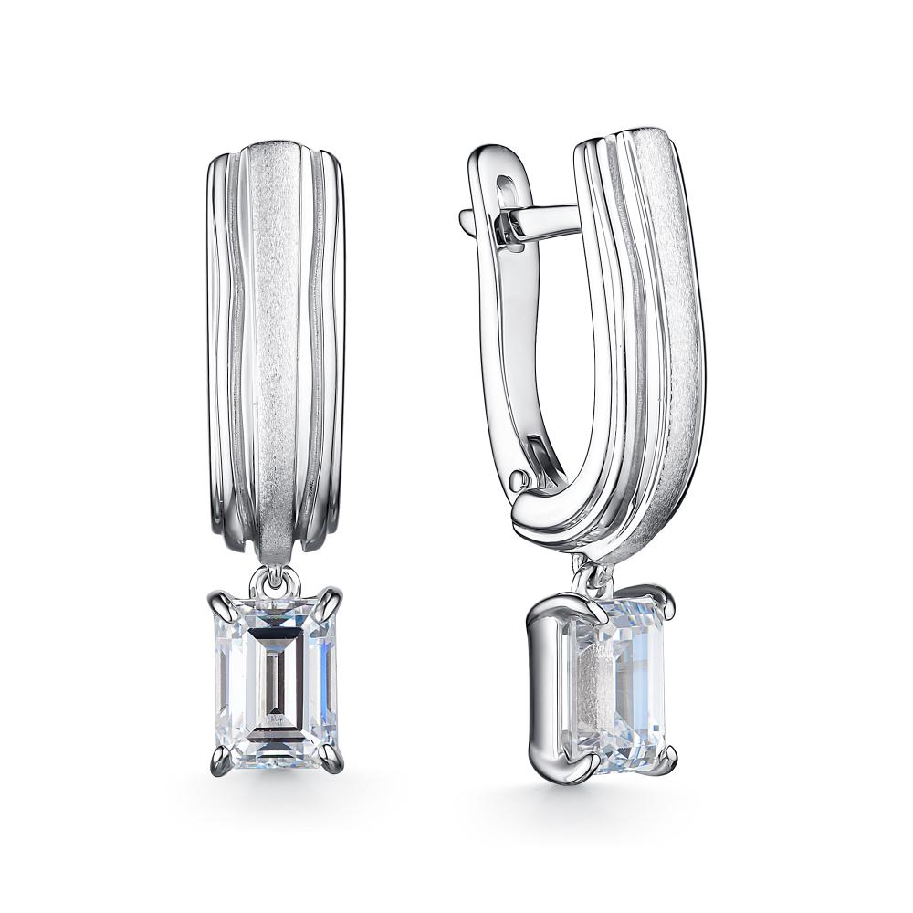 

Серьги из серебра с swarovski АЛЬКОР 02-2463_00СВ-00, 02-2463_00СВ-00