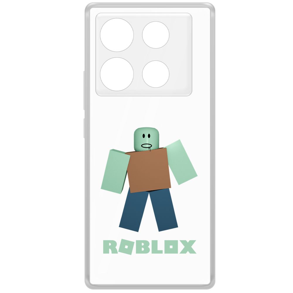 

Чехол-накладка Krutoff Clear Case Roblox-Зомби для INFINIX Note 40, Прозрачный