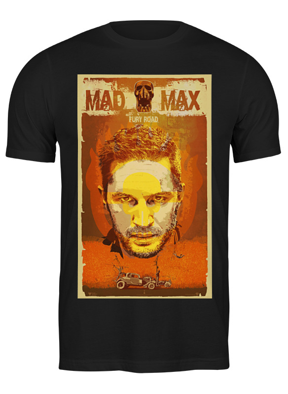 

Футболка мужская Printio Mad max fury road черная S, Черный, Mad max fury road