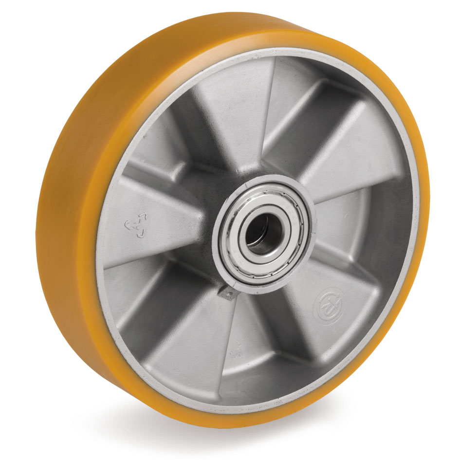 Колесо большегрузное под ось без опоры Tellure Rota 652101 (d 80мм, г/п 220кг) большегрузное обрезиненное поворотное колесо mfk torg