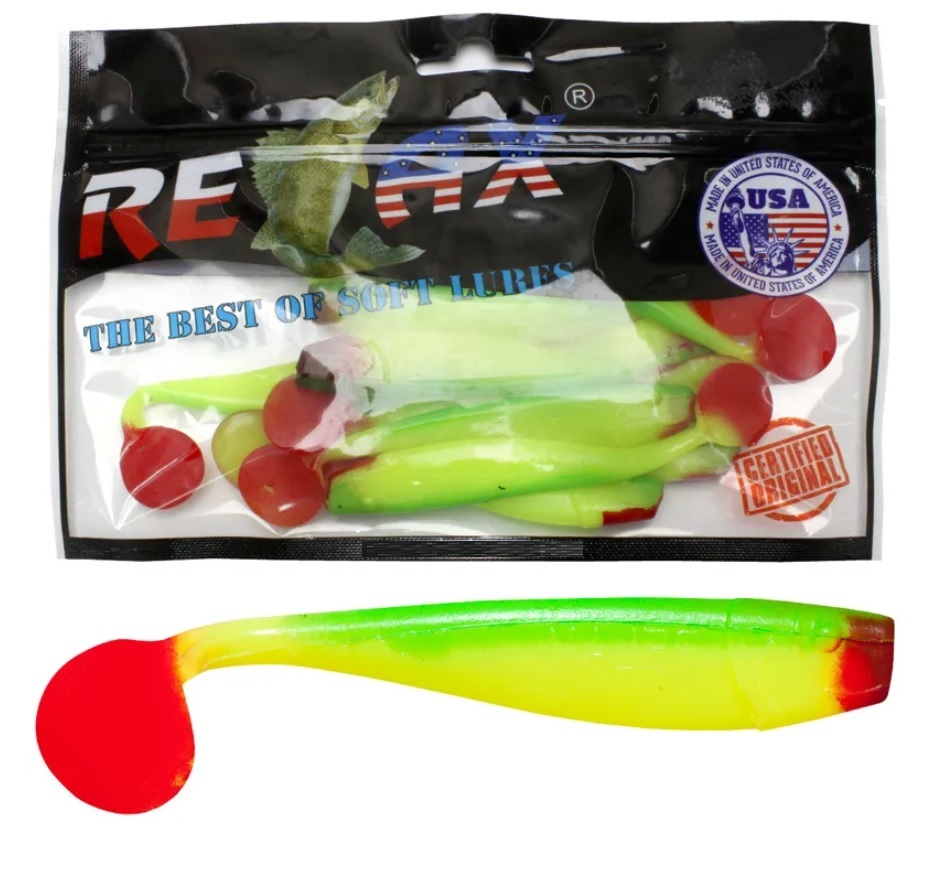 

Мягкая силиконовая приманка риппер RELAX KINGSHAD (S058 (Silk, Green) /, Зеленый, Kingshad