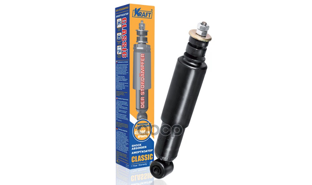 фото Амортизатор передний ваз 2121, niva urban (масляный) kraft арт. kt073530