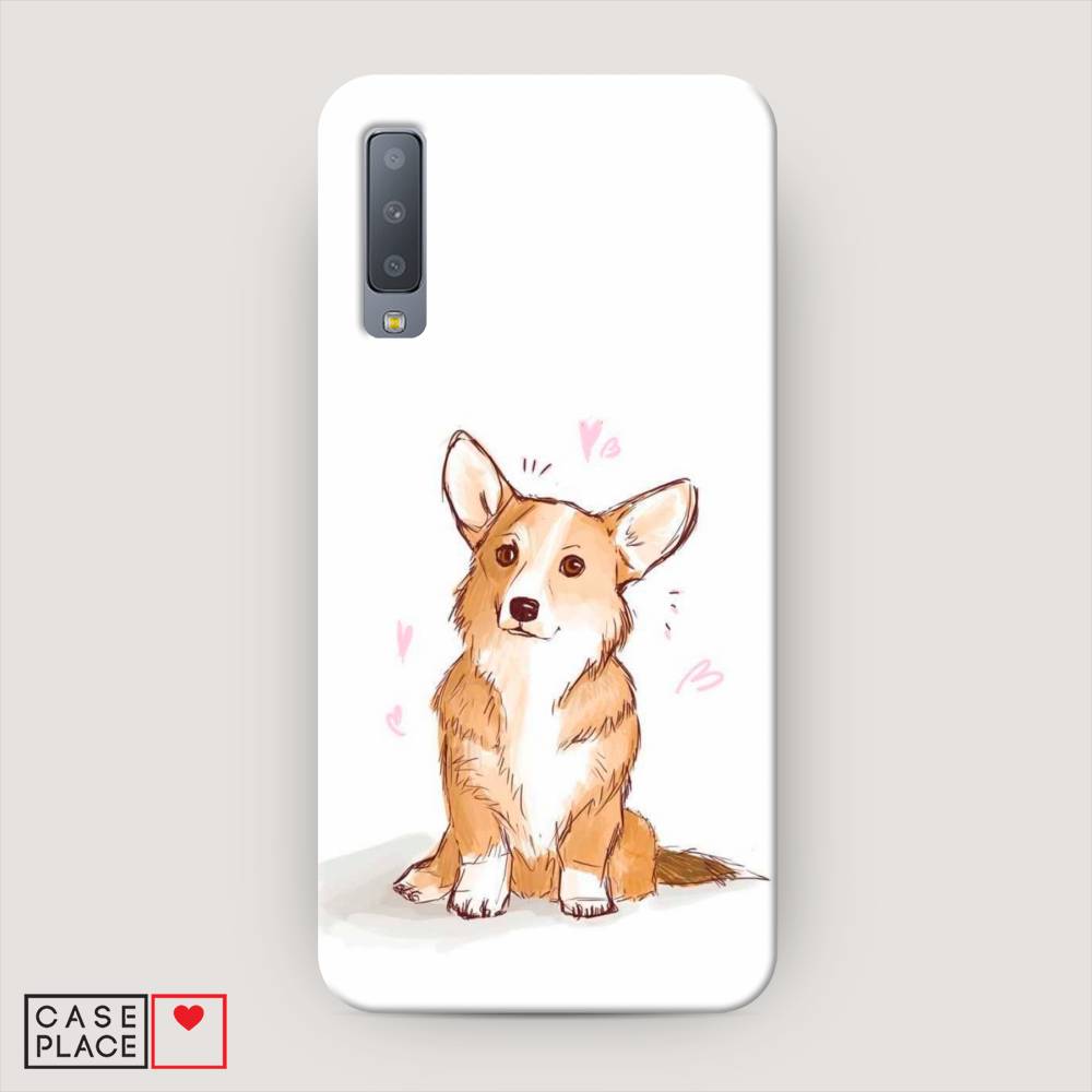 

Чехол Awog "Корги любовь" для Samsung Galaxy A7 2018, 26720-1