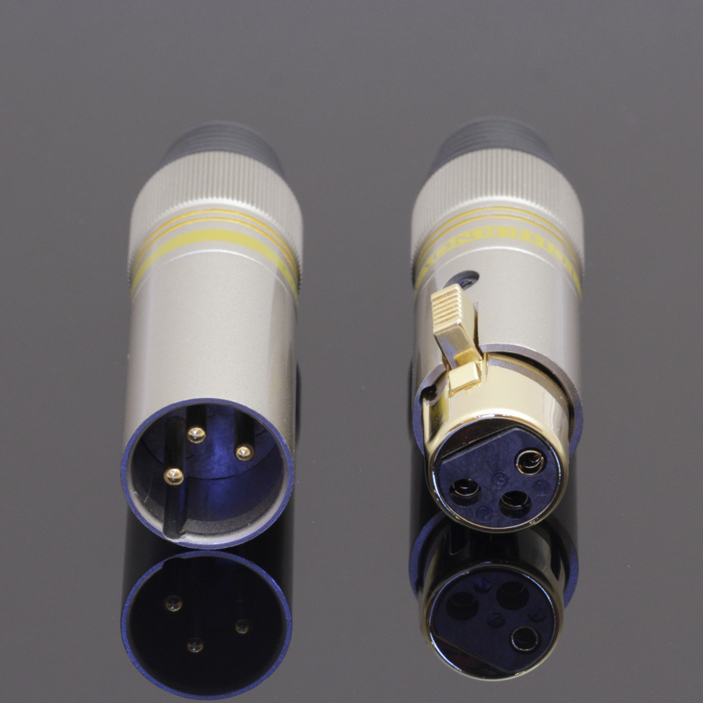 

Разъем XLR (Комплект) Tchernov Cable XLR Plug Classic G Yellow (2 штуки), XLR Plug Classic G Yellow (2 штуки)