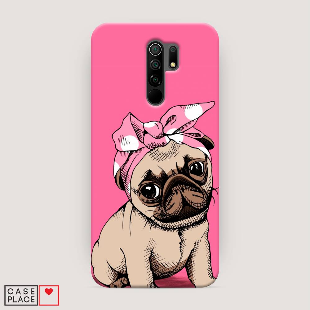 

Пластиковый чехол "Dog Pin-Up" на Xiaomi Redmi 9, 38320-1