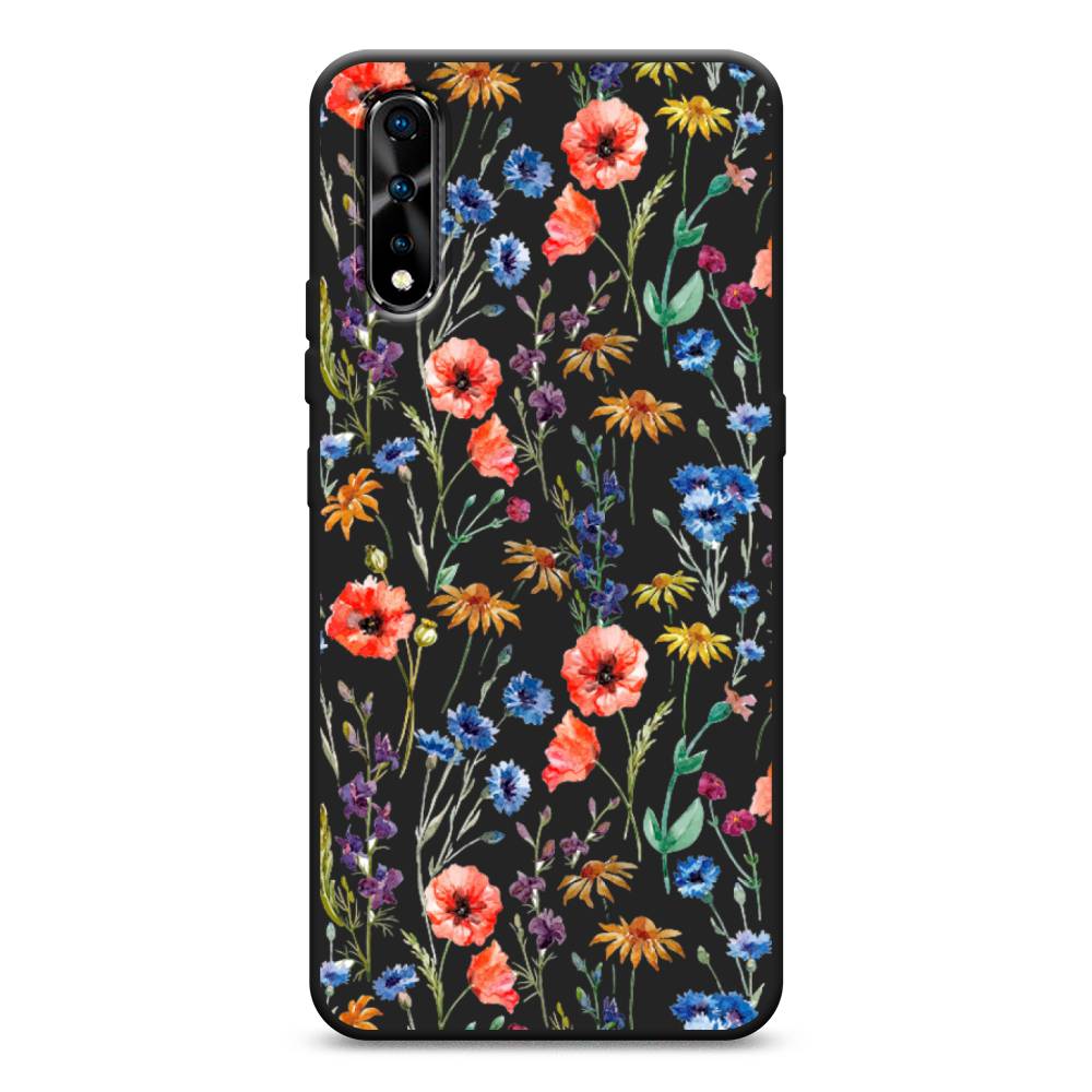 

Чехол Awog на Vivo iQOO Neo/V17 Neo "Маки и васильки фон", 262052-1