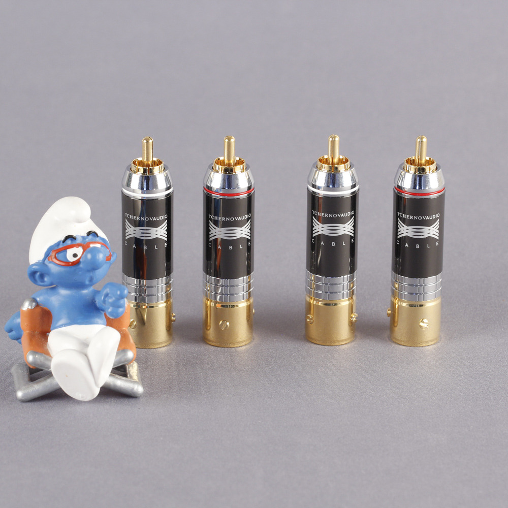 

Разъем RCA (Комплект) Tchernov Cable RCA Plug Reference G (4 штуки), RCA Plug Reference G (4 штуки)