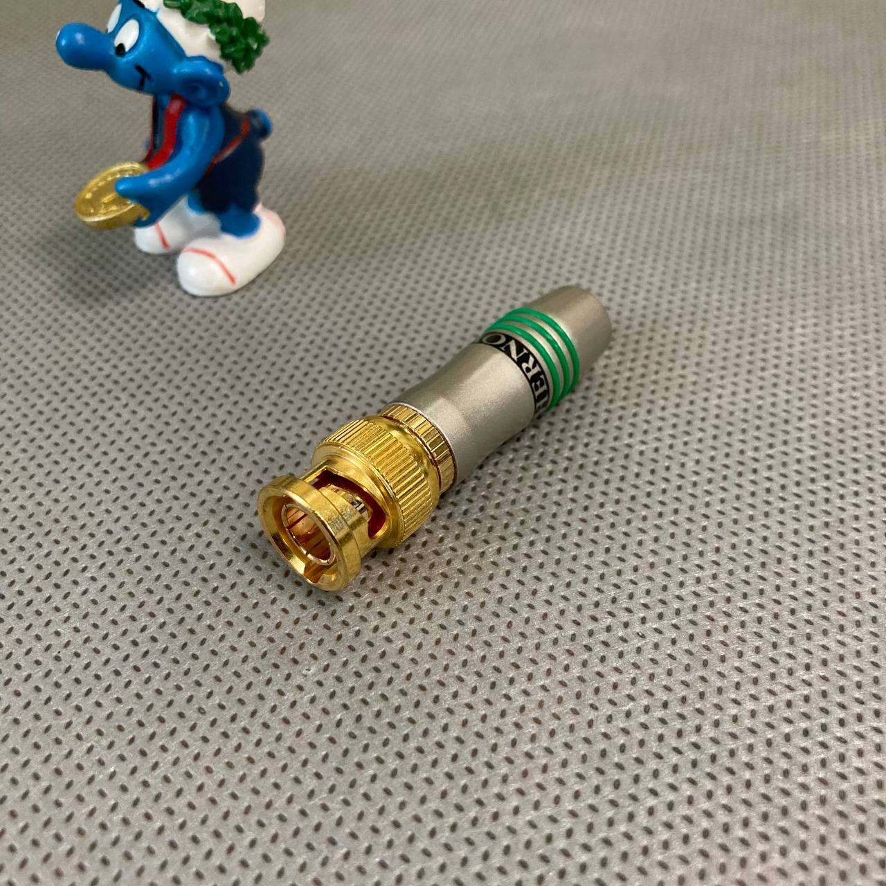 

Разъем BNC (Папа) Tchernov Cable BNC Plug Original Green, BNC Plug Original Green