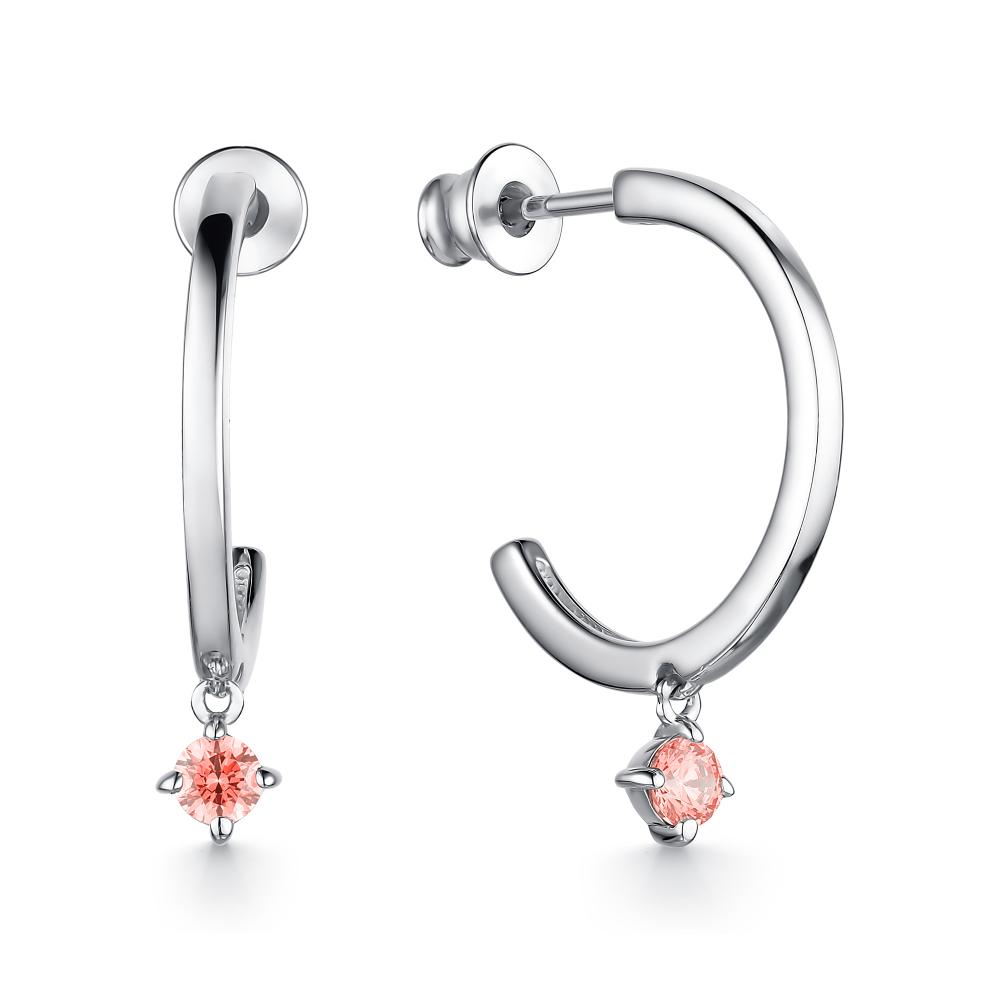 

Серьги из серебра с swarovski АЛЬКОР 02-2474_0СВ1-00, 02-2474_0СВ1-00