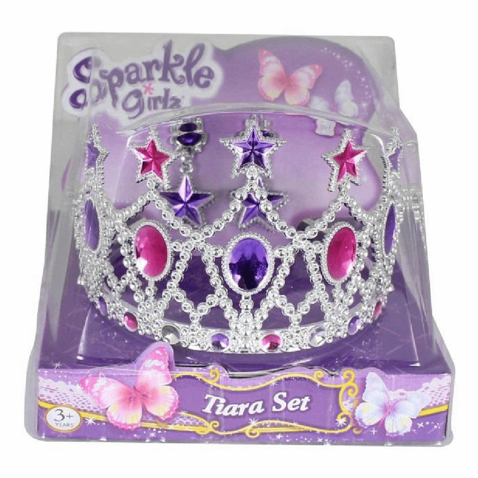 

Корона карнавальная Sparkle girls Tiara set детская с серьгами
