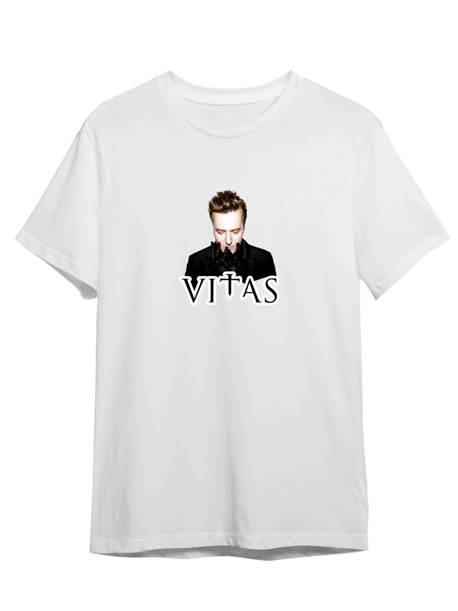 

Футболка унисекс СувенирShop Витас/Vitas/Певец 12 белая 3XL, "Витас/Vitas/Певец" 12