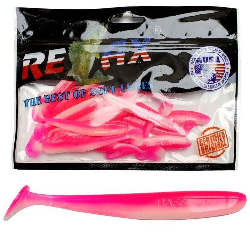 

Мягкая силиконовая приманка риппер RELAX BASS (2.1 / L466 (White Pearl, Pink) / 15 /, Bass