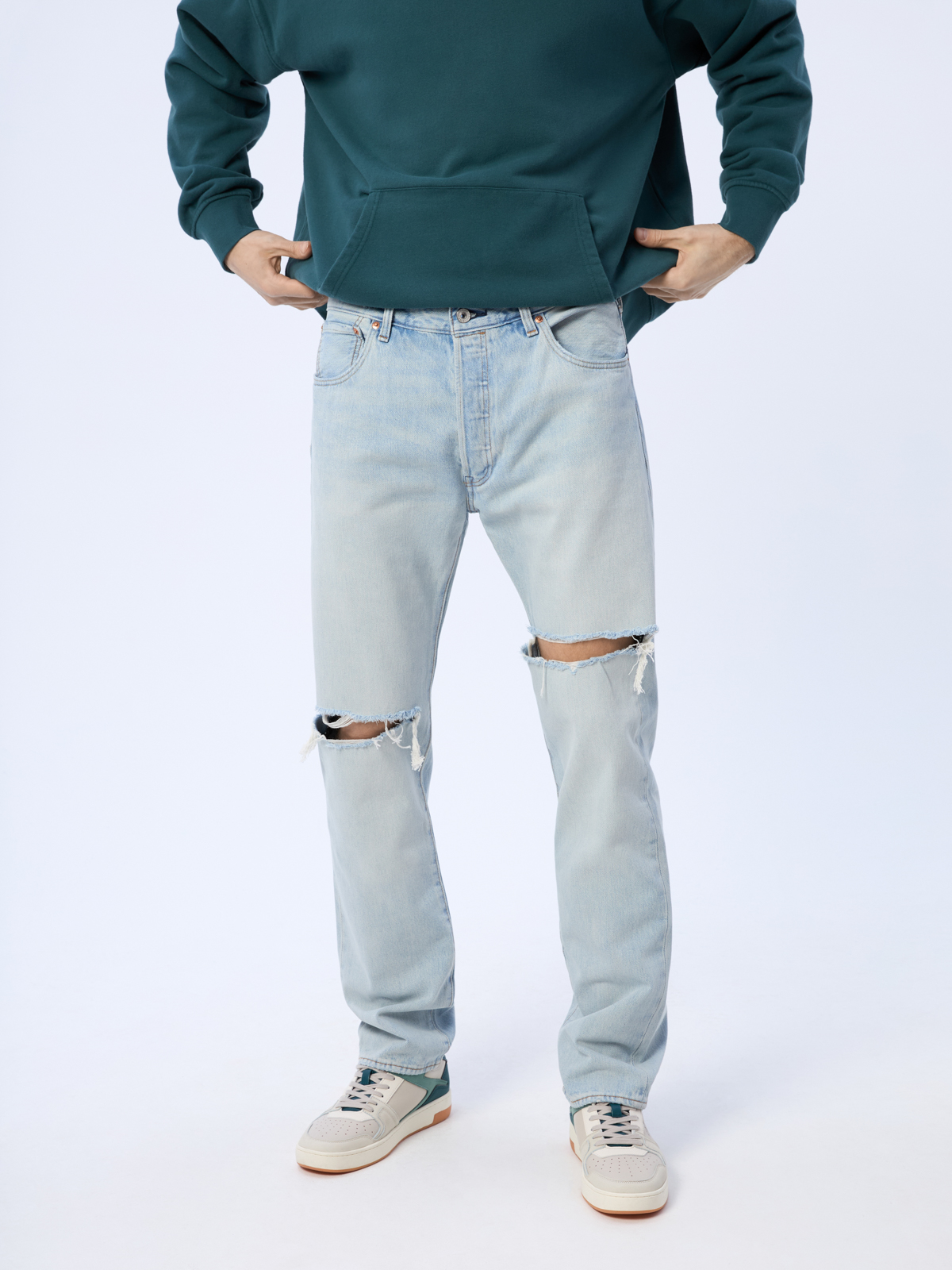 

Джинсы мужские Levi's 79830 голубые 30-32, Голубой, 501