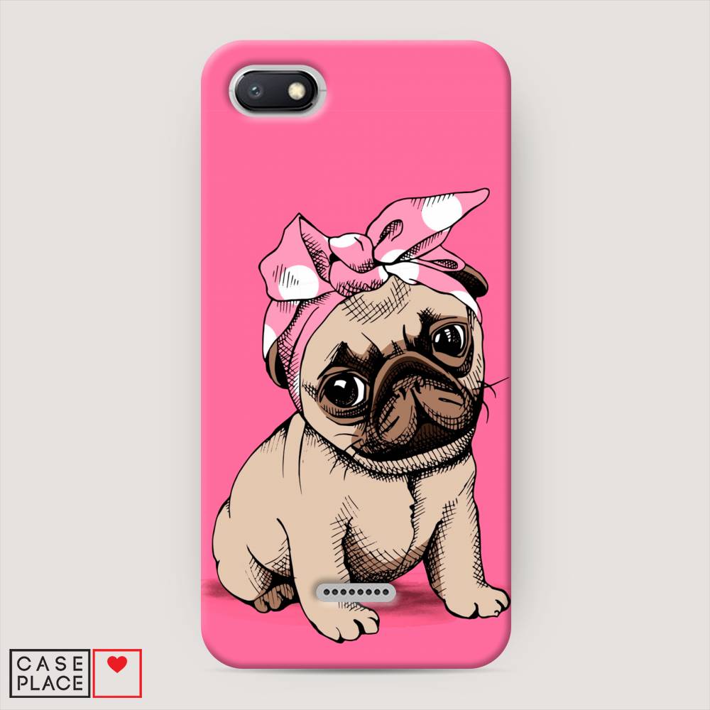 фото Пластиковый чехол "dog pin-up" на xiaomi redmi 6a awog