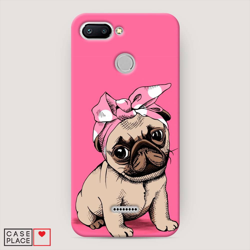 

Пластиковый чехол "Dog Pin-Up" на Xiaomi Redmi 6