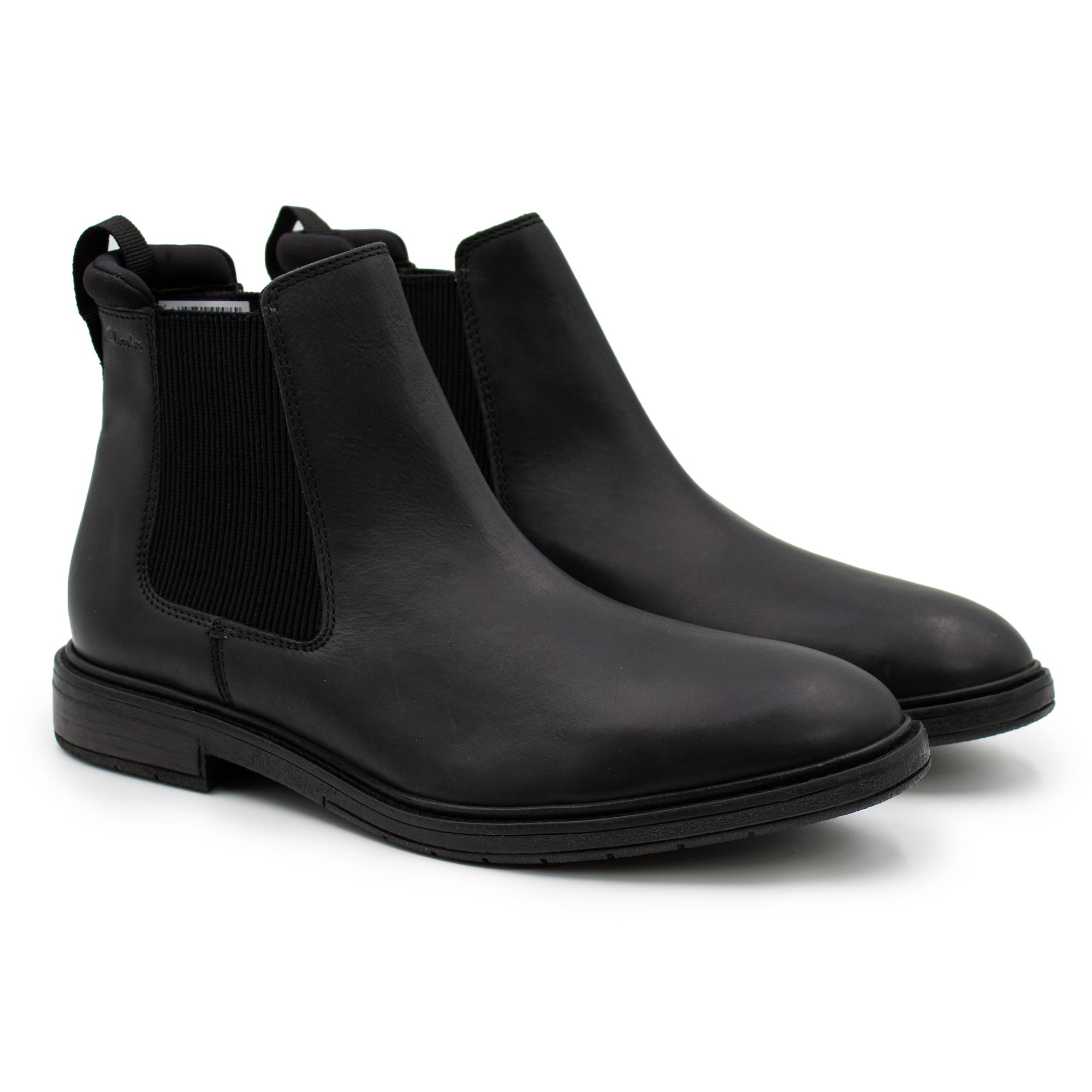

Ботинки мужские Clarks Clarkdale Hall 26162277 черные 42.5 EU, Clarkdale Hall 26162277