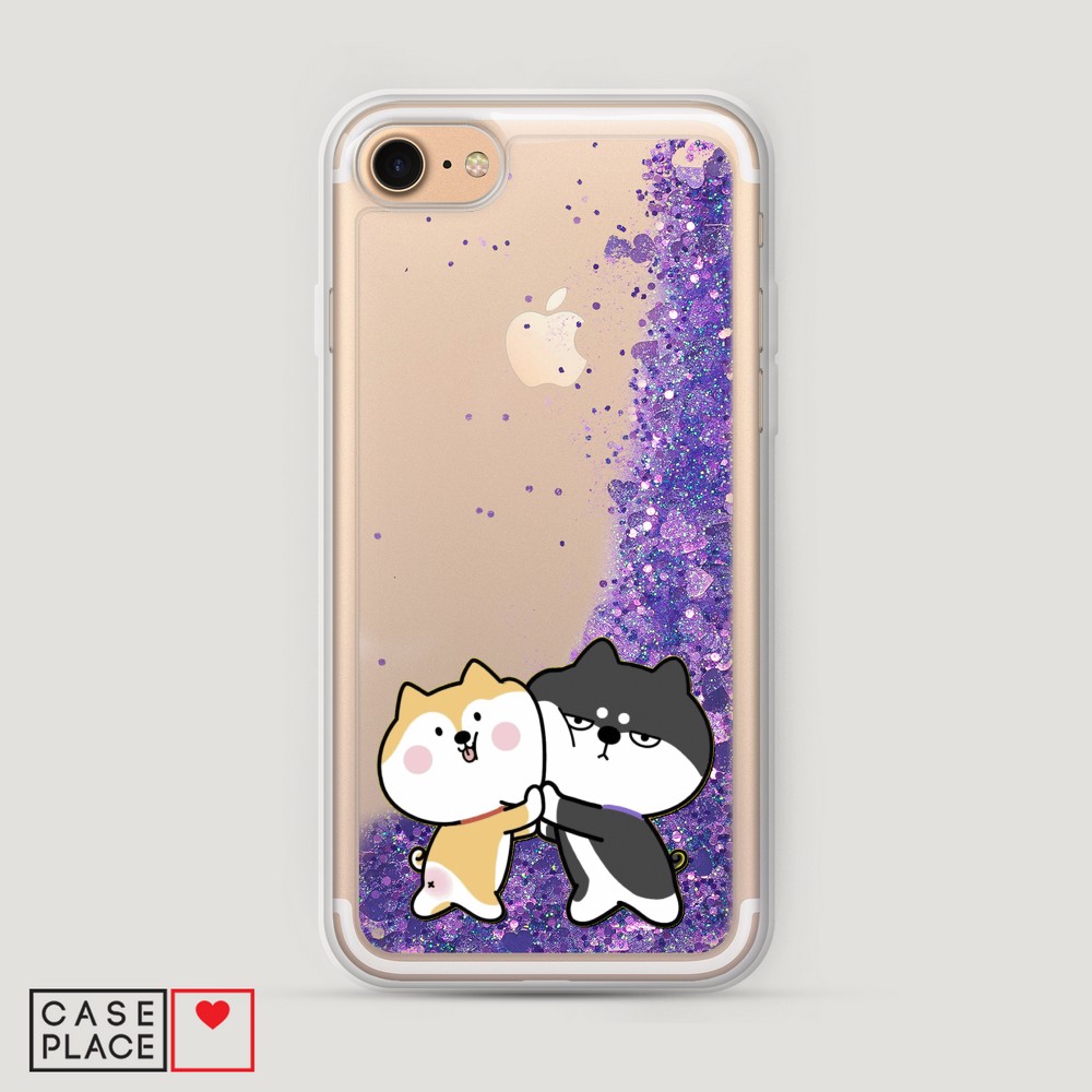 

Чехол Awog на Apple iPhone 8 / Айфон 8 "Обнимашки акита", Разноцветный, 10892-1