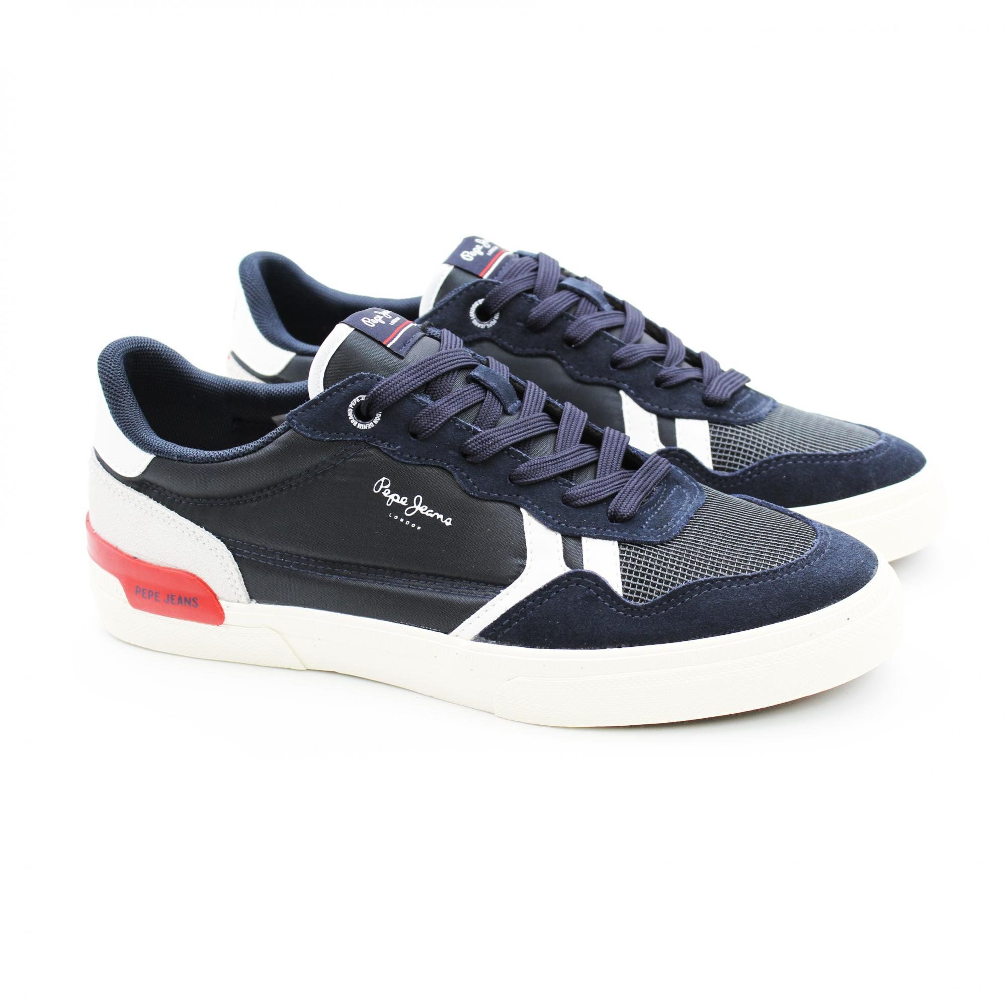 

Кроссовки мужские Pepe Jeans London KENTON BRITT MAN PMS30707 синие 44 EU, KENTON BRITT MAN PMS30707