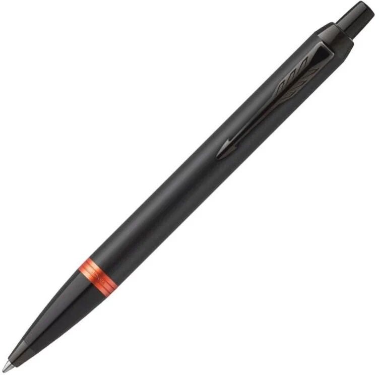 

Ручка шариков. Parker IM Vibrant Rings K315 (CW2172946) Flame Orange PVD M син. черн. пода