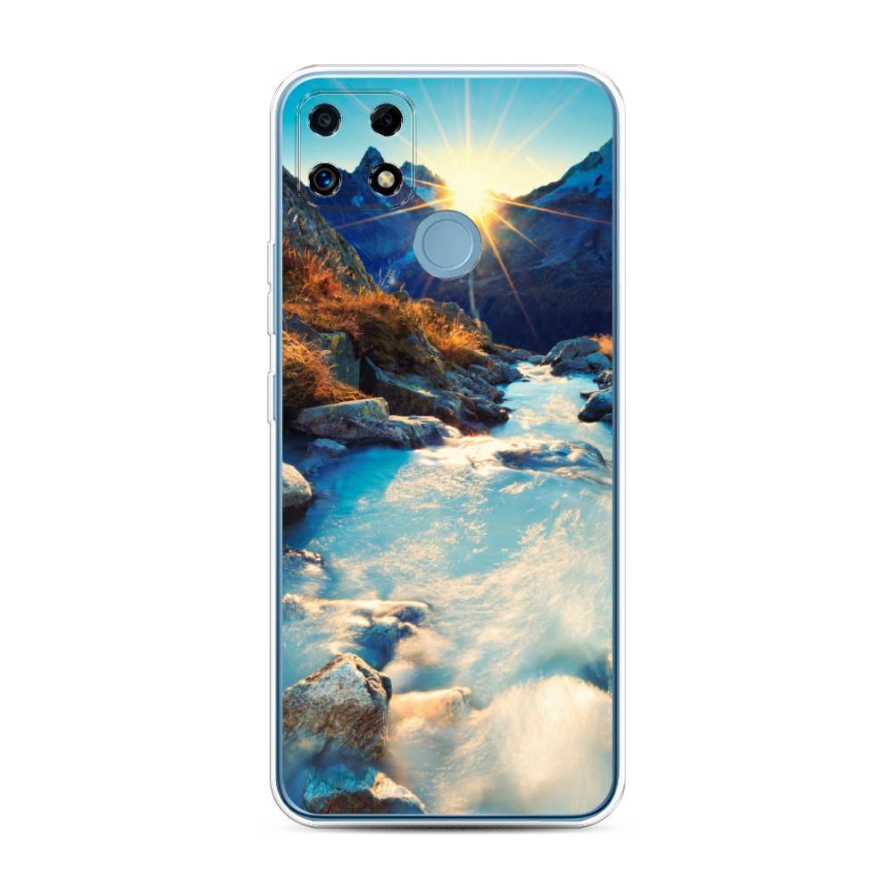 

Чехол Awog на Realme C25/C25s "Восход 7", Разноцветный, 257450-4