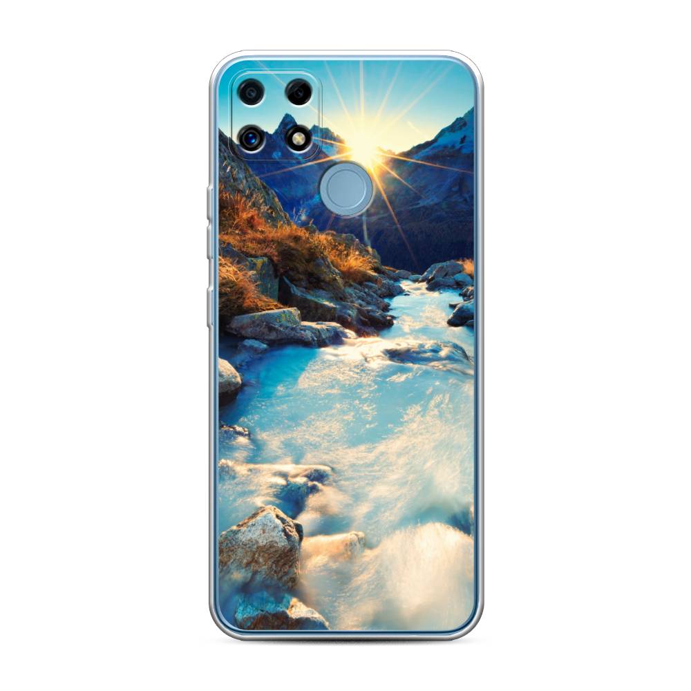 

Чехол Awog на Realme C25/C25s "Восход 7", Разноцветный, 256950-4