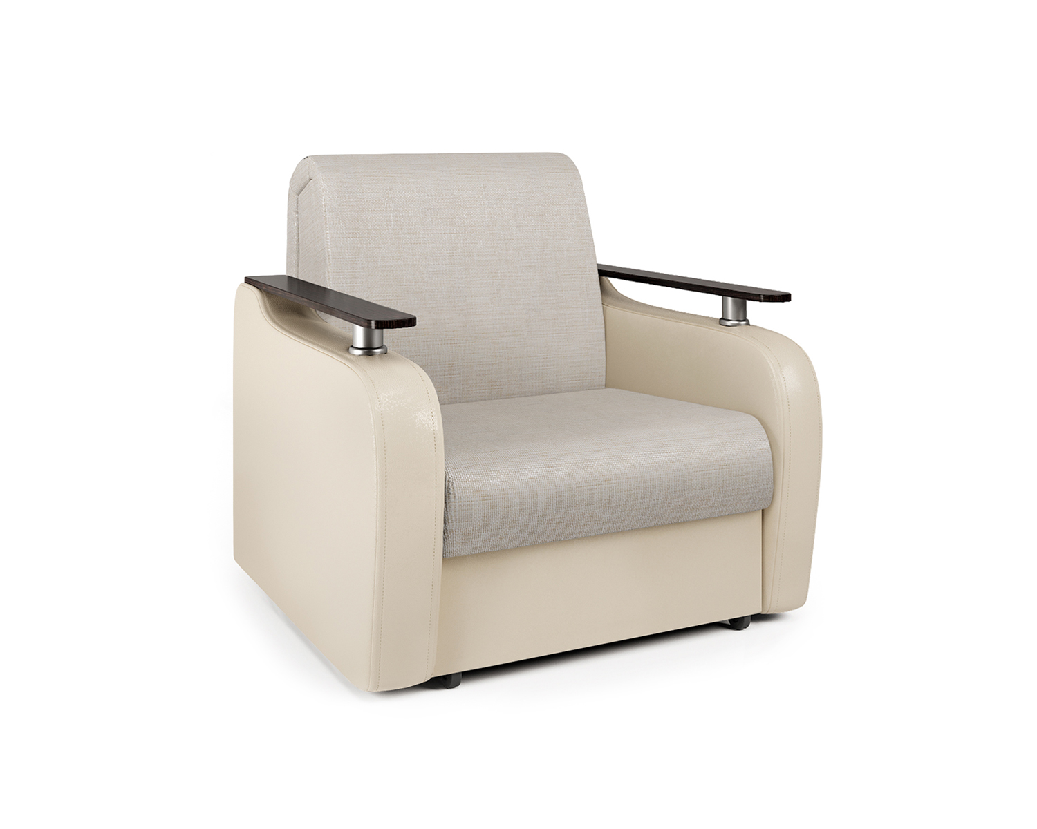Кресло-кровать Шарм-Дизайн Гранд Д 33070746, беж/бук