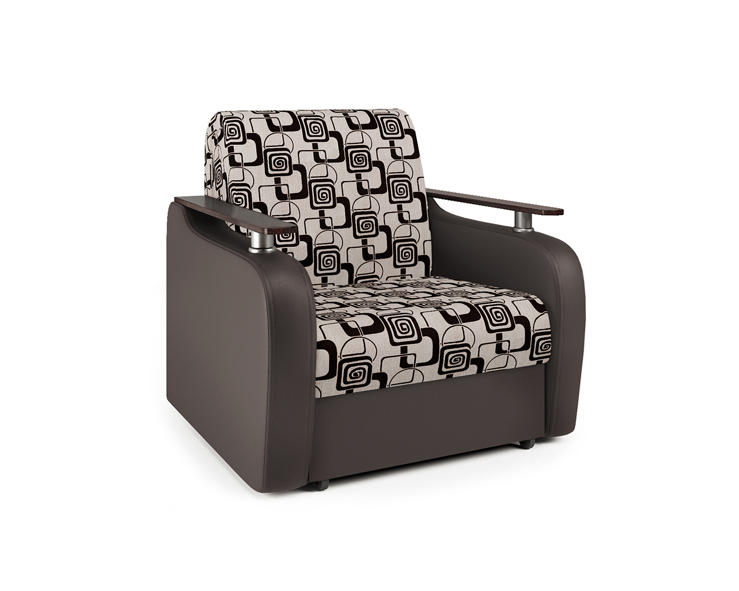 фото Кресло-кровать шарм-дизайн гранд д 33070740, шоколад/ромб/бук