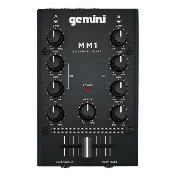 фото Dj-микшер gemini mm1