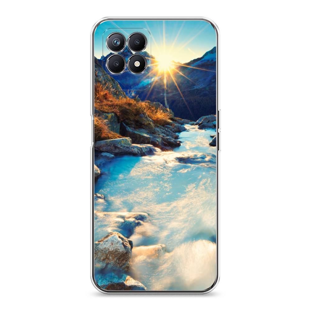 

Чехол Awog на Realme 8i "Восход 7", Разноцветный, 257350-4