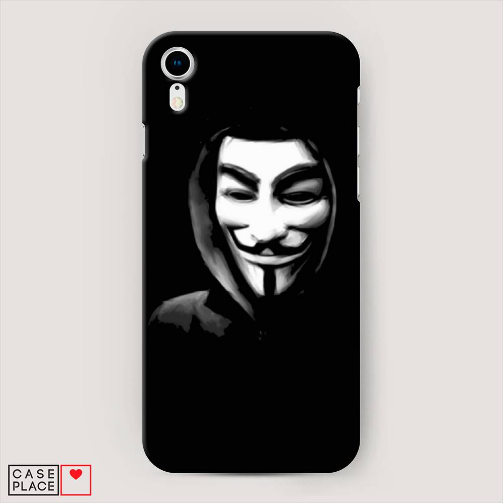 

Пластиковый чехол "Анонимус" на Apple iPhone XR (10R), 12020-4