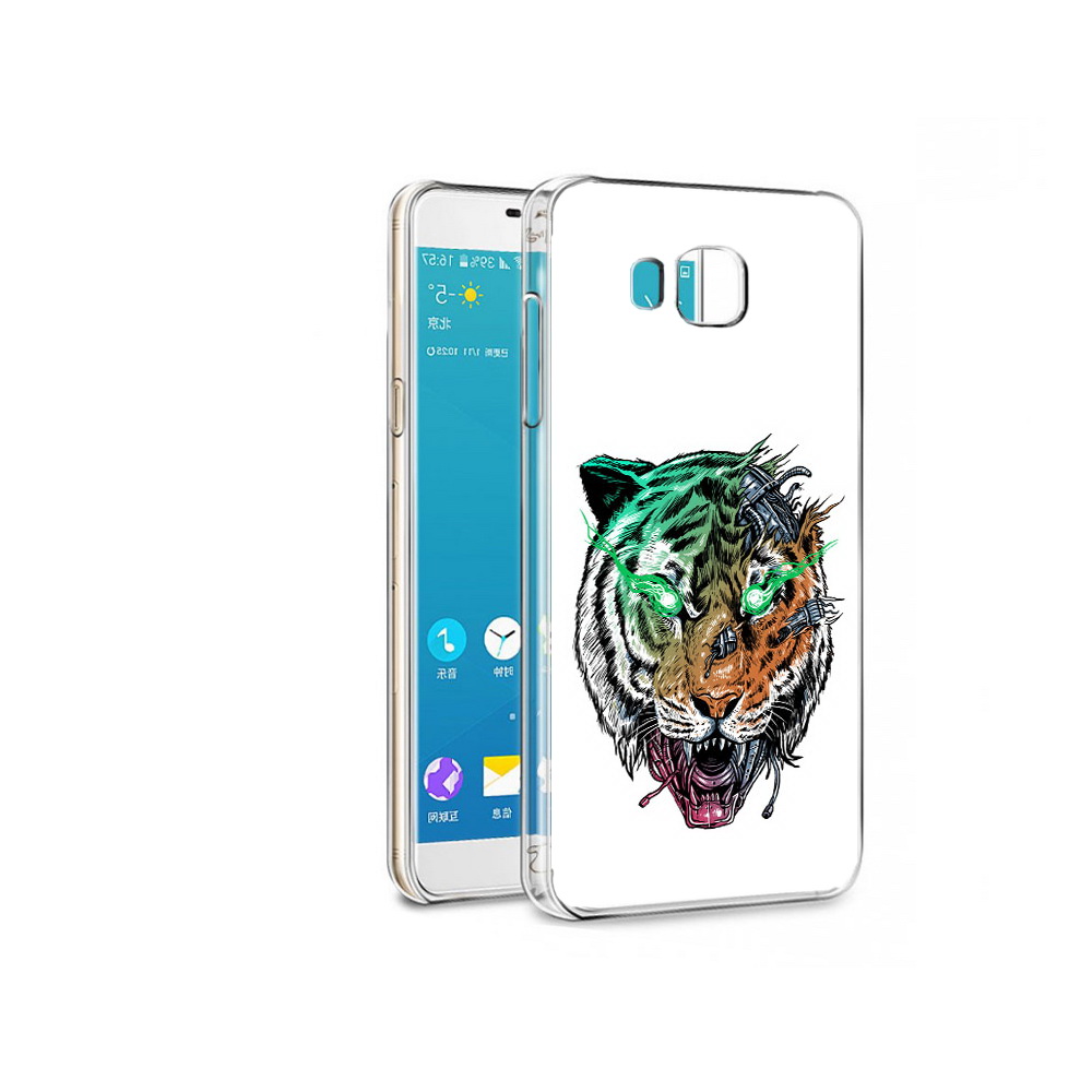 

Чехол MyPads Tocco для Samsung Galaxy Alpha робо-тигр (PT13063.503.584), Прозрачный, Tocco