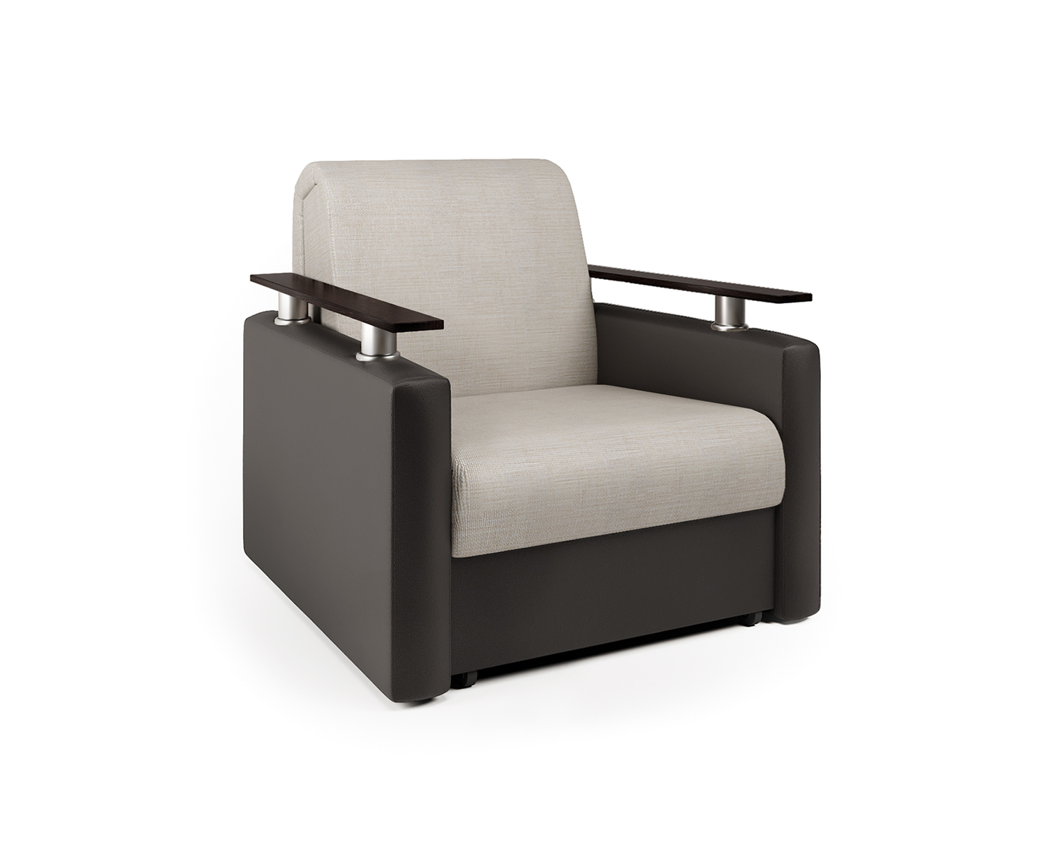 фото Кресло-кровать шарм-дизайн шарм 33070702, шоколад/беж/бук