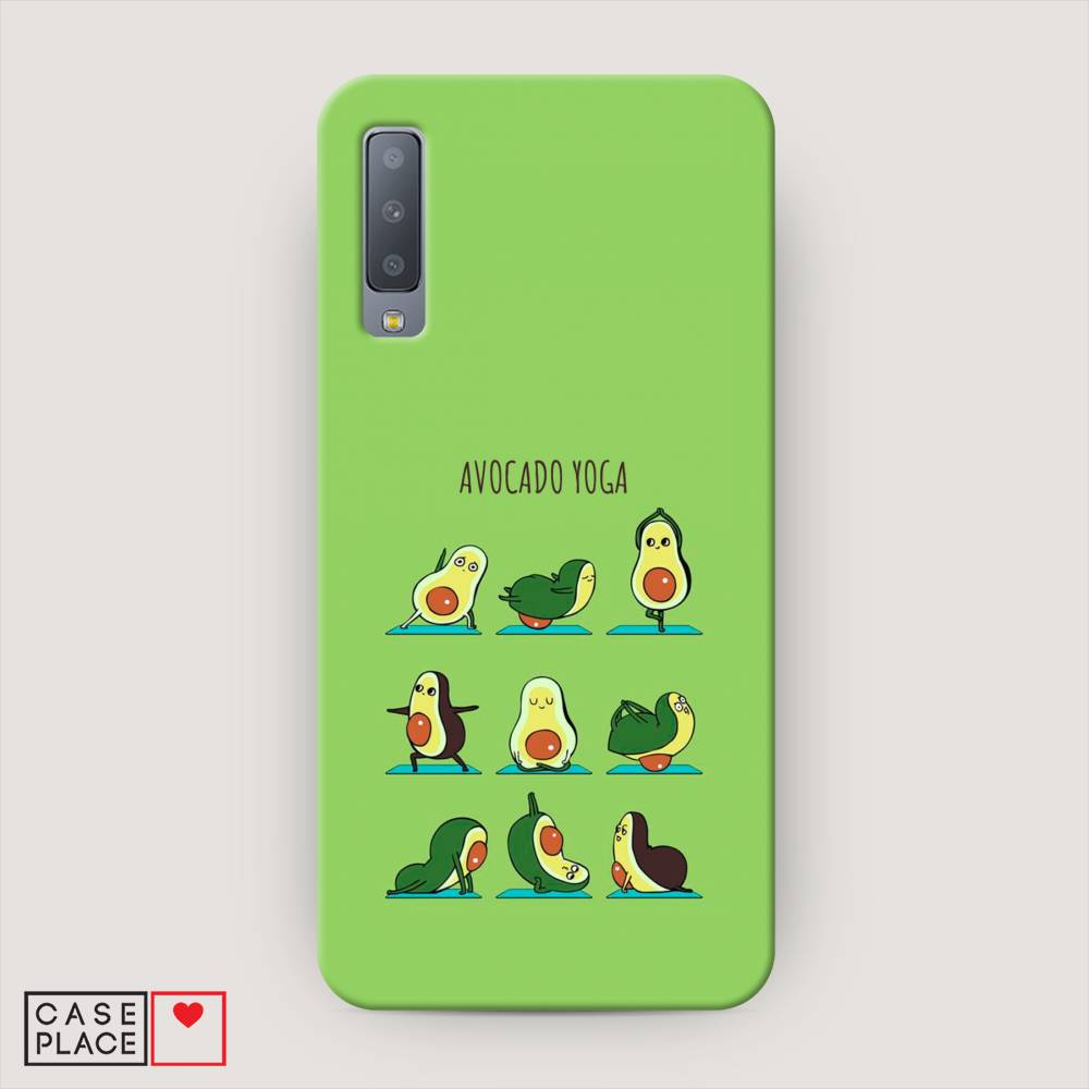 

Чехол Awog "Авокадо йога" для Samsung Galaxy A7 2018, 26720-7
