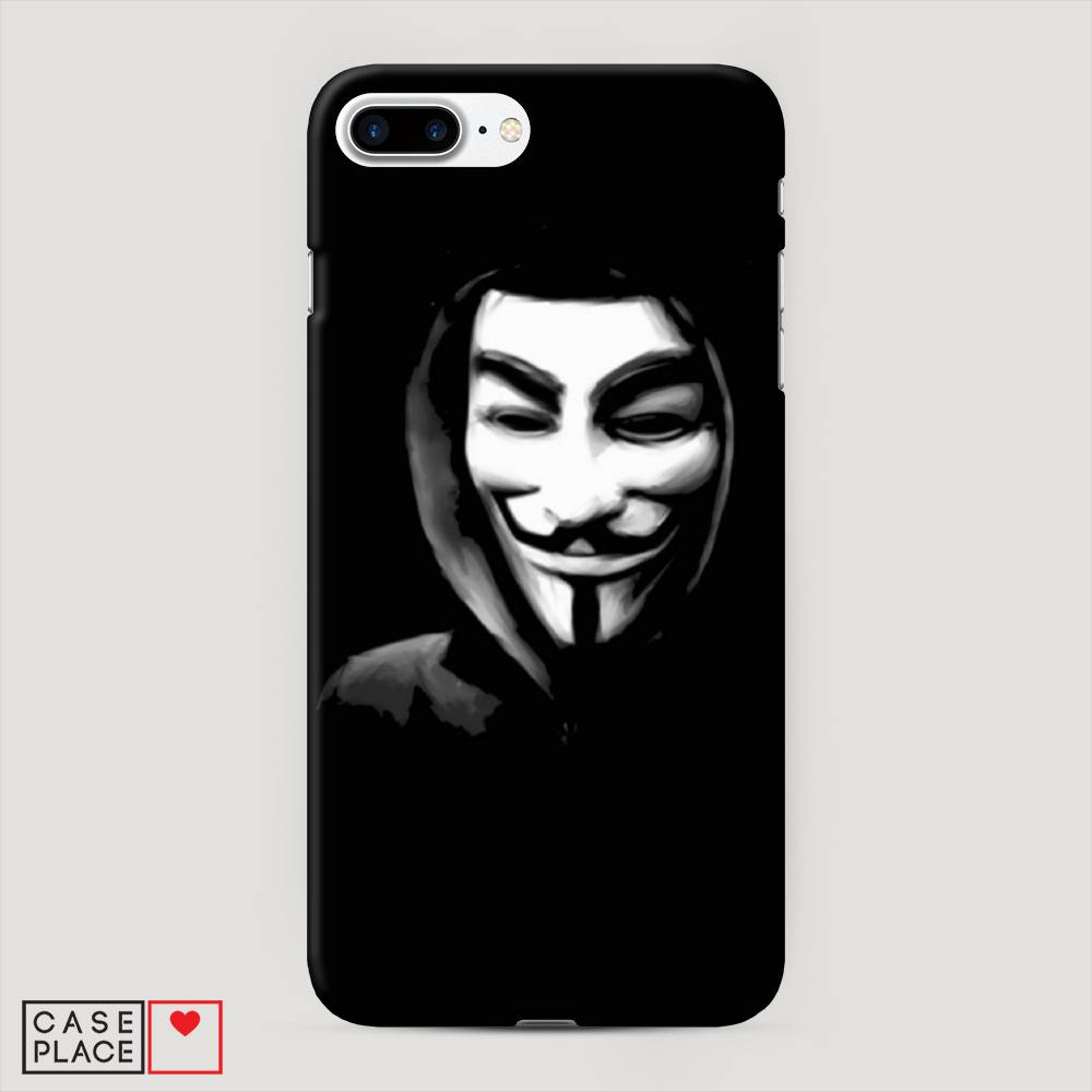 

Пластиковый чехол "Анонимус" на Apple iPhone 8 Plus, 10920-4